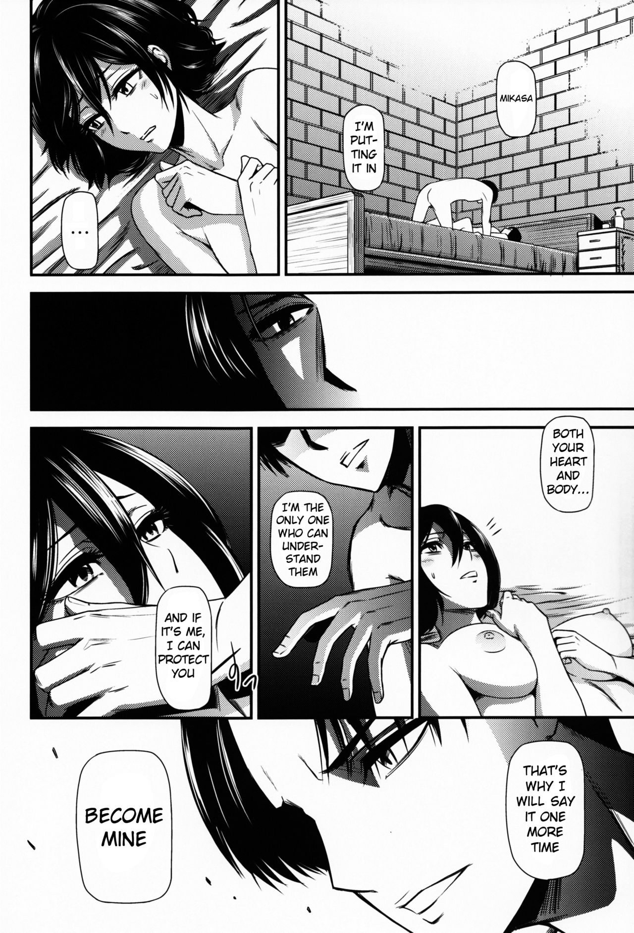 (C86) [Kiyosumi Hurricane (Kiyosumi Hurricane)] Gekishin San | Firing Pin 3 (Shingeki no Kyojin) [English] {doujin-moe.us} 22