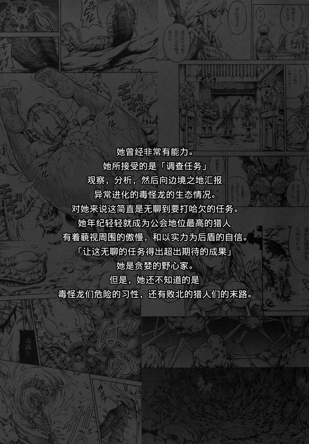 (C87) [Yokohama Junky (Makari Tohru)] Solo Hunter no Seitai 4 The Fourth Part (Monster Hunter) [Chinese] [无毒汉化组 X 屏幕脏了汉化组] 4