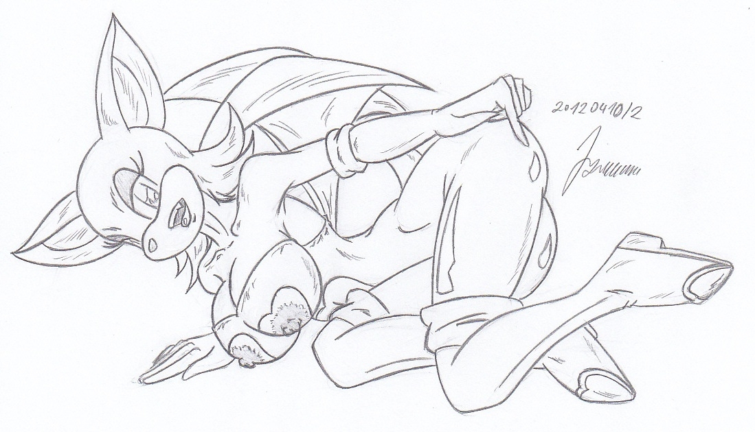 My miny Rouge the Bat_ (sonic) Sketches work_2 1