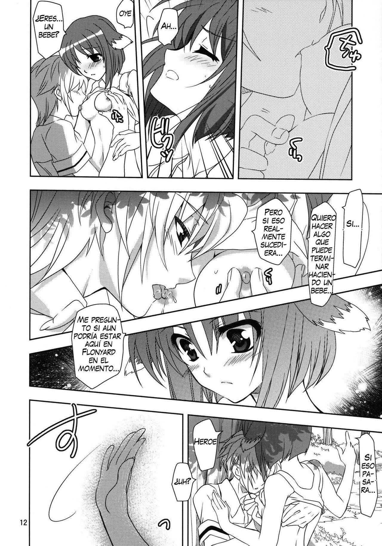 (COMIC1☆6) [Plum (Kanna)] Wonderful Agent (Dog Days) [Spanish] {ThanatoS184} 10