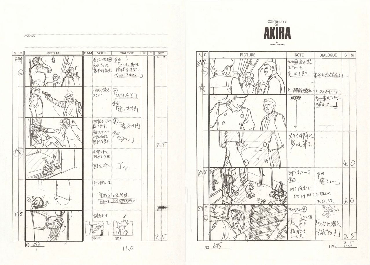 AKIRA BD Storyboard 140