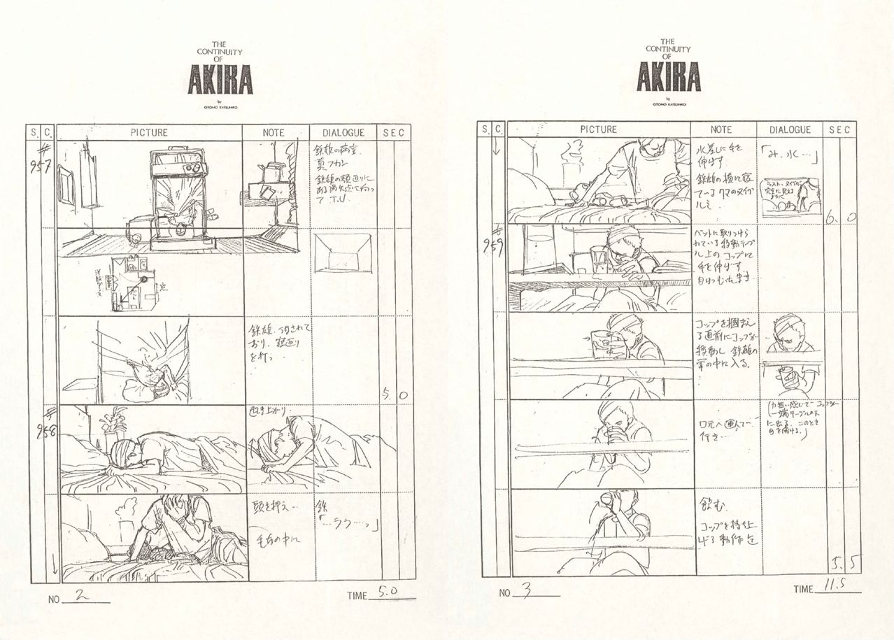 AKIRA BD Storyboard 154