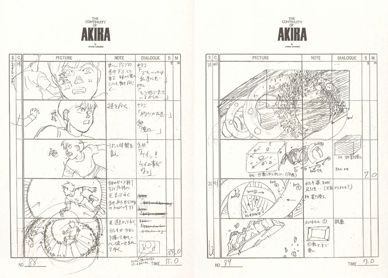AKIRA BD Storyboard 355