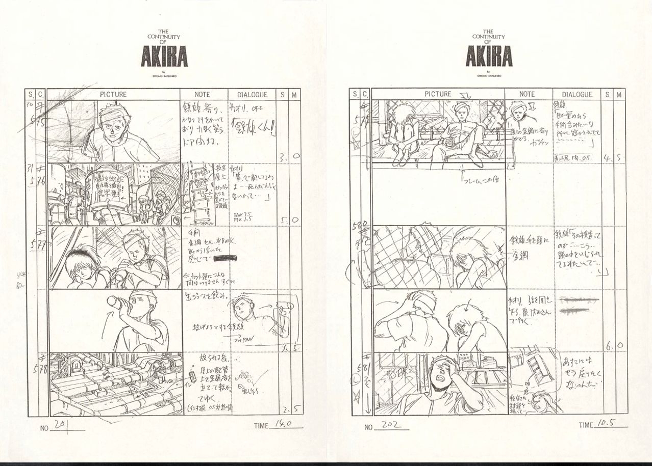 AKIRA BD Storyboard 92
