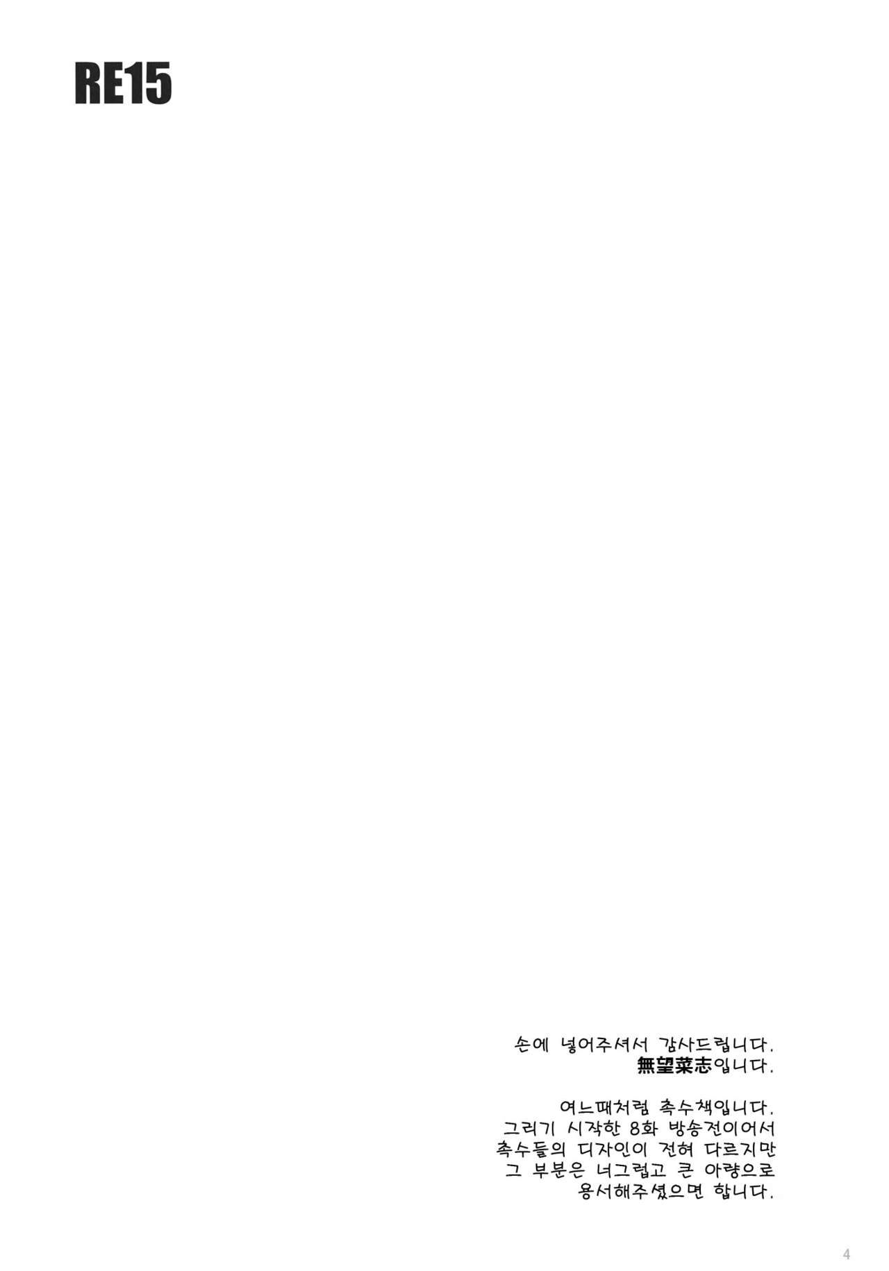 (C81) [RUBBISH Selecting Squad (Namonashi)] RE15 (Fate/Zero) [Korean] [Project H] 4