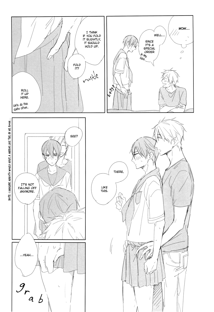 (SUPER23) [licca (Kashima)] Don't undress my sailor (Free!) [English] [Baka Dumb Aho Scans] 13