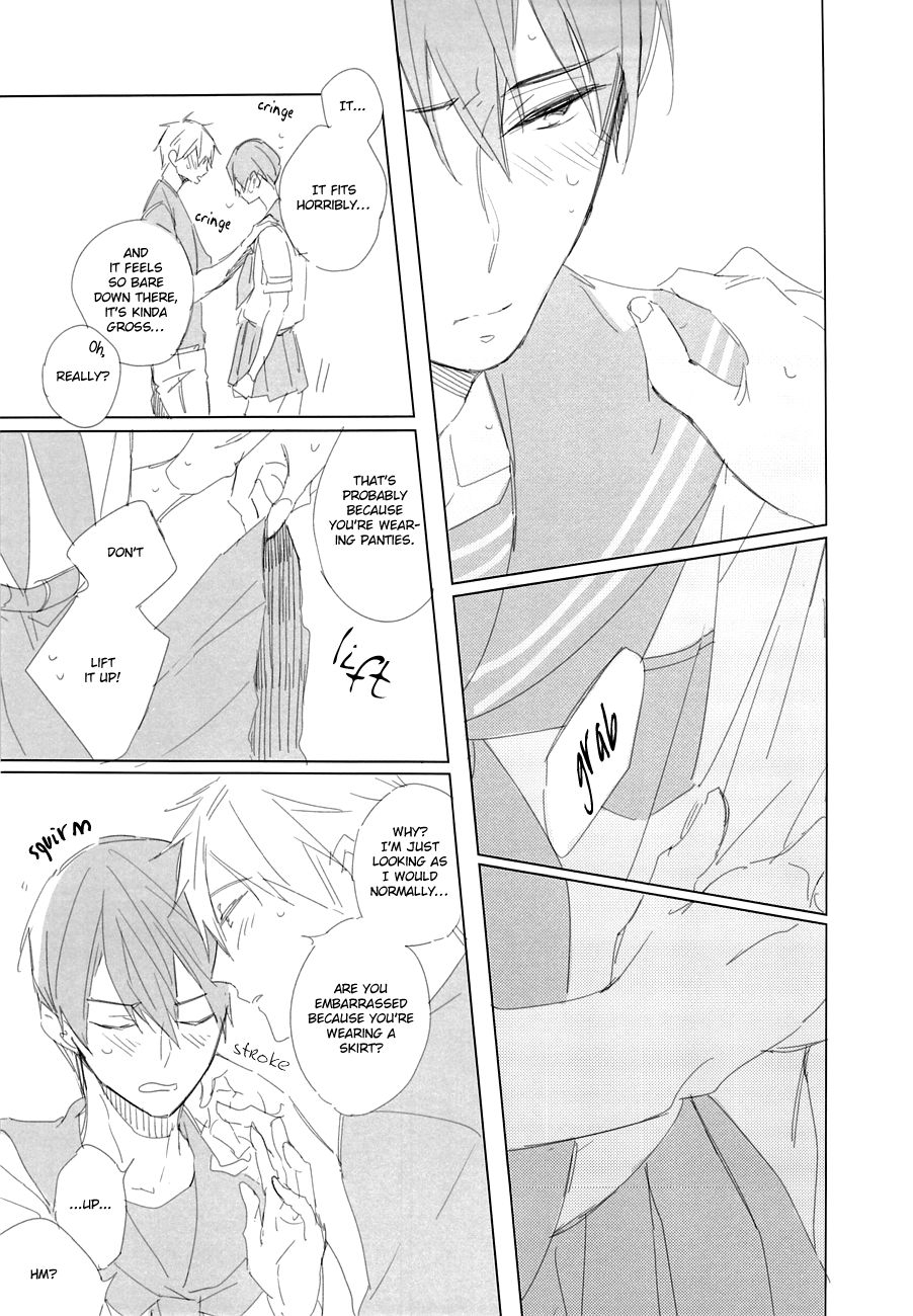 (SUPER23) [licca (Kashima)] Don't undress my sailor (Free!) [English] [Baka Dumb Aho Scans] 15