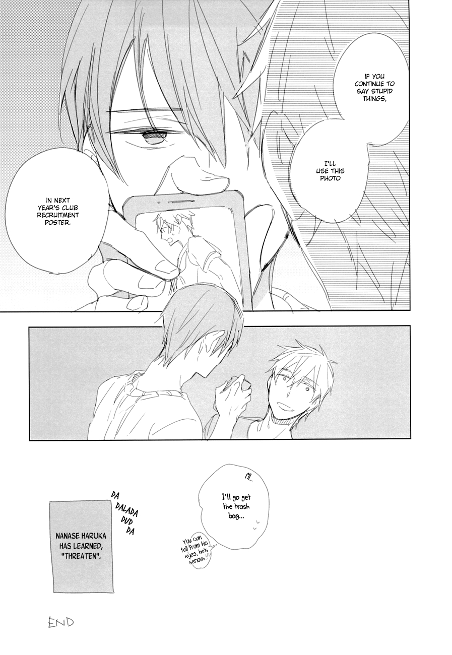 (SUPER23) [licca (Kashima)] Don't undress my sailor (Free!) [English] [Baka Dumb Aho Scans] 25