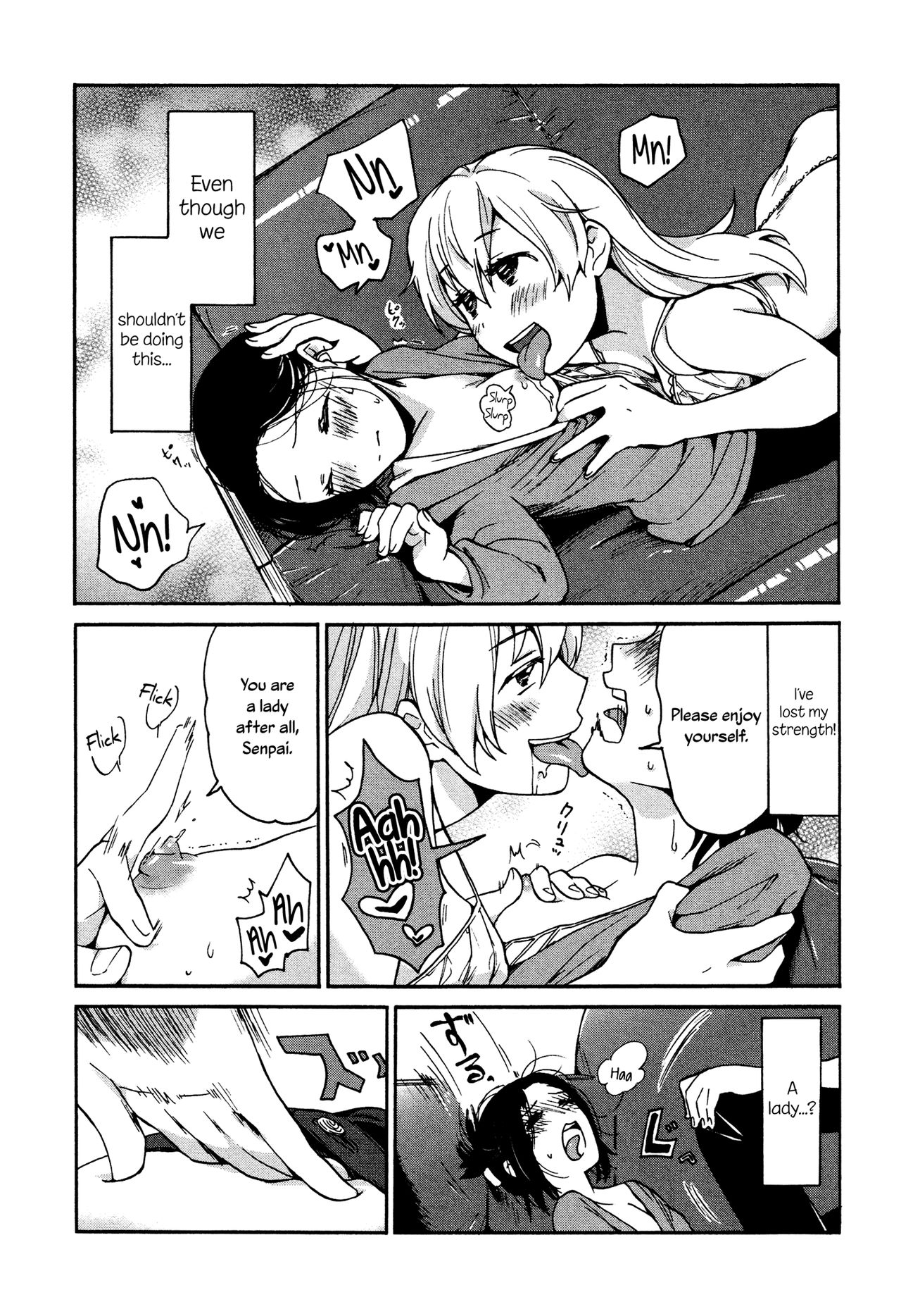 [Ono Hiroki] Mayonaka Yonaka No Accept ch. 1 (Mebae Vol.2 - Vivid Girls Love Anthology) [English] [Yuri-ism] 10