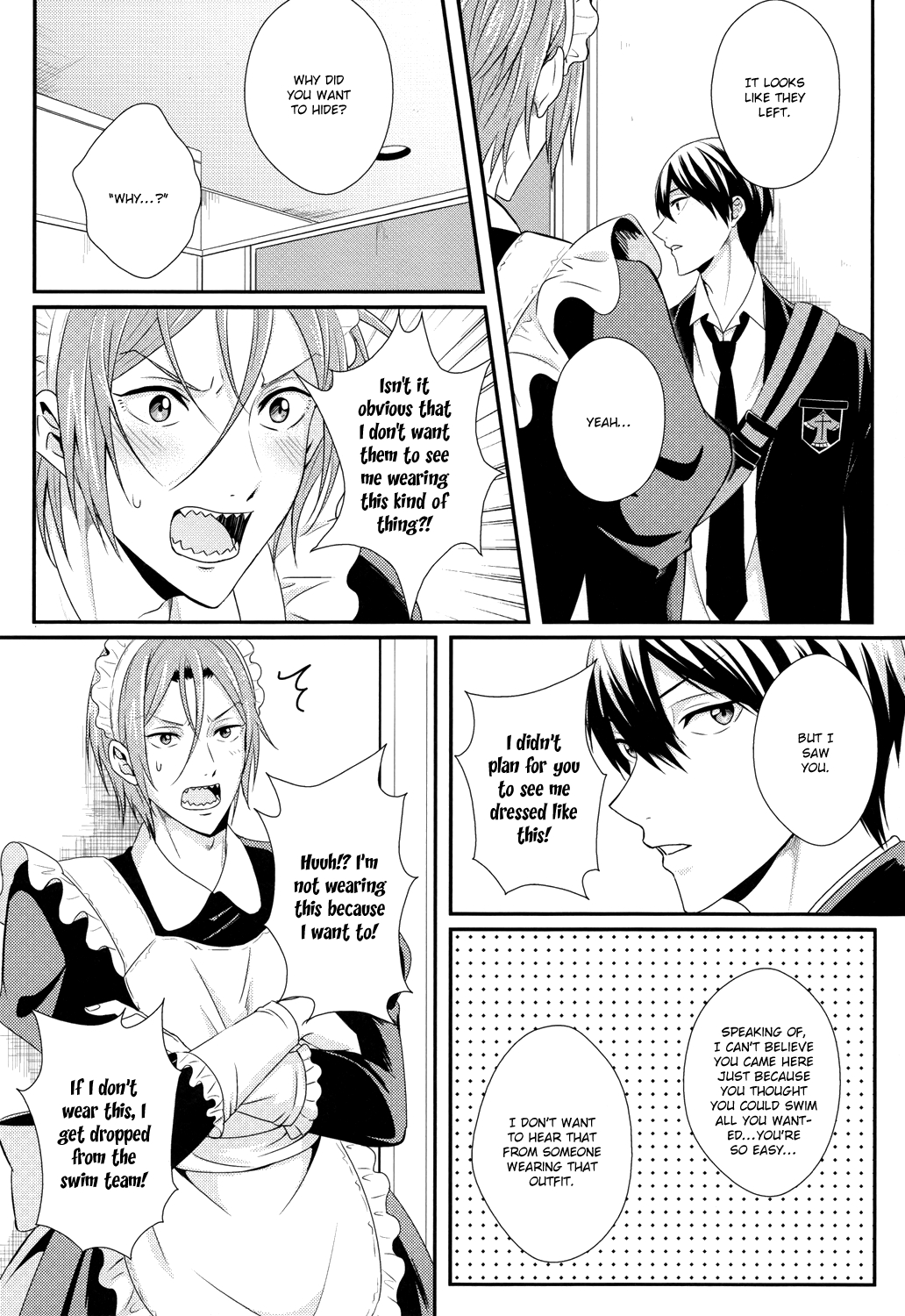 (HaruCC19) [zatta (tomose)] Maid Rin (Free!) [English] [Sakura Pool Scans] 11