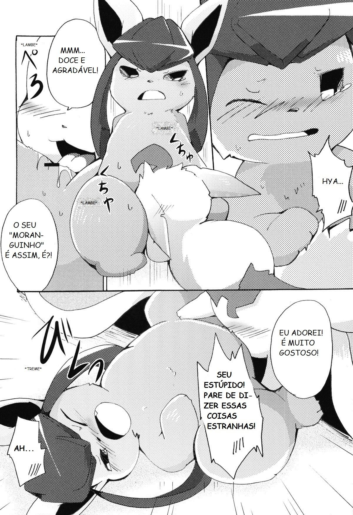 (Mofuket) [Kemono no Koshikake (Azuma Minatu)] Motto Atsui no wa Suki? | Quente Atração (Pokémon) [Portuguese-BR] [Rethsam] 15