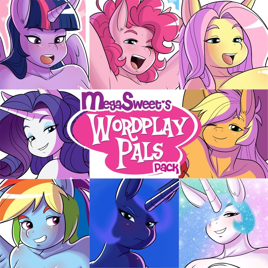 [Megasweet] Wordplay Pals Pack (My Little Pony: Friendship is Magic) 0