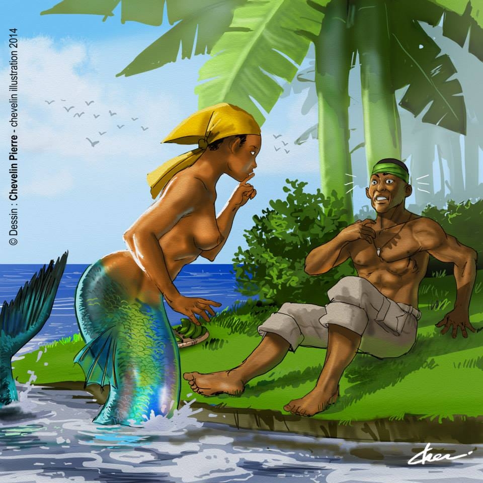 Mermaid Story by Chevelin Illustration 24