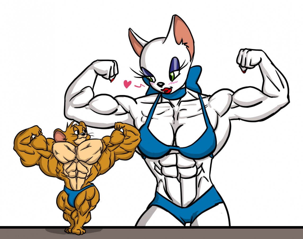 Tom and Jerry - Toodles Galore Muscles 1