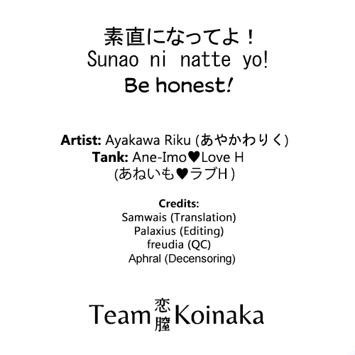[Ayakawa Riku] Sunao ni Natte yo! (Ane-Imo♥Love H) [English] [Team Koinaka] [Decensored] 19
