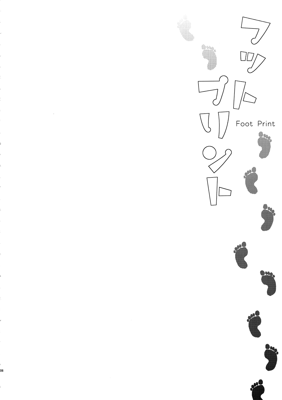(C86) [Vivit Gray (Shinoasa)] Foot Print (Touhou Project) [Spanish] {Paty Scans} 4
