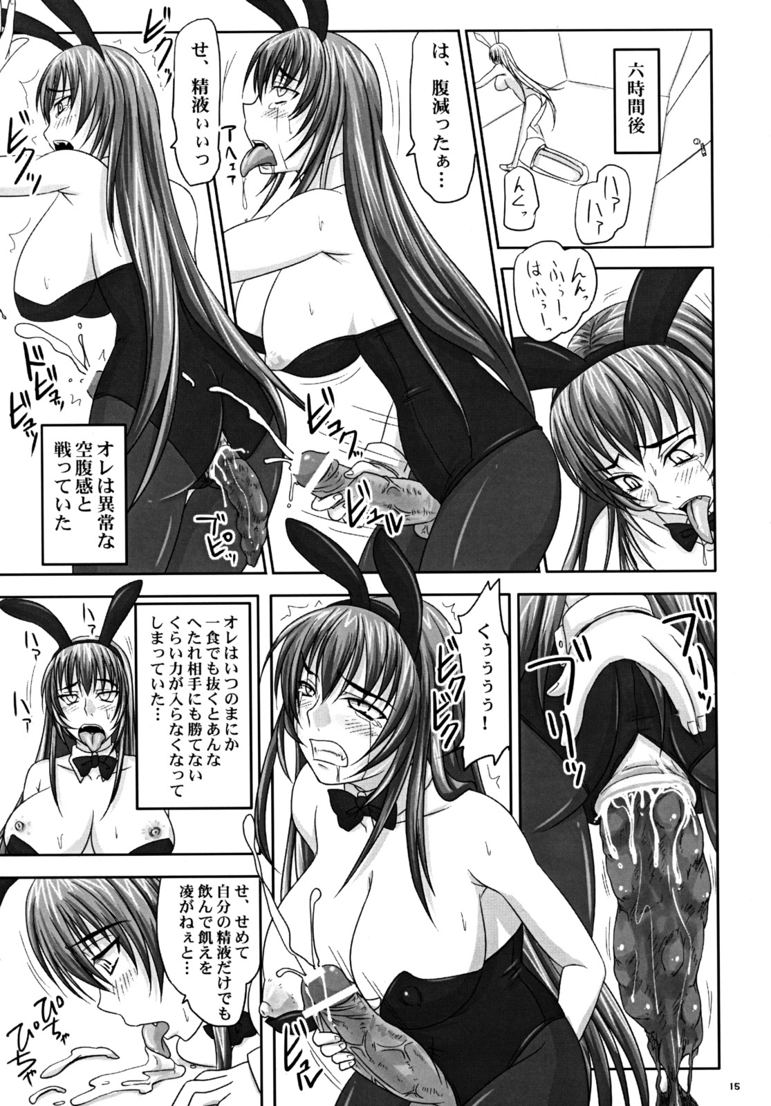 (A3) [Nozarashi (Nozarashi Satoru)] Misshitsu de Kyoubou Bunny Hime to Futarikiri. 13