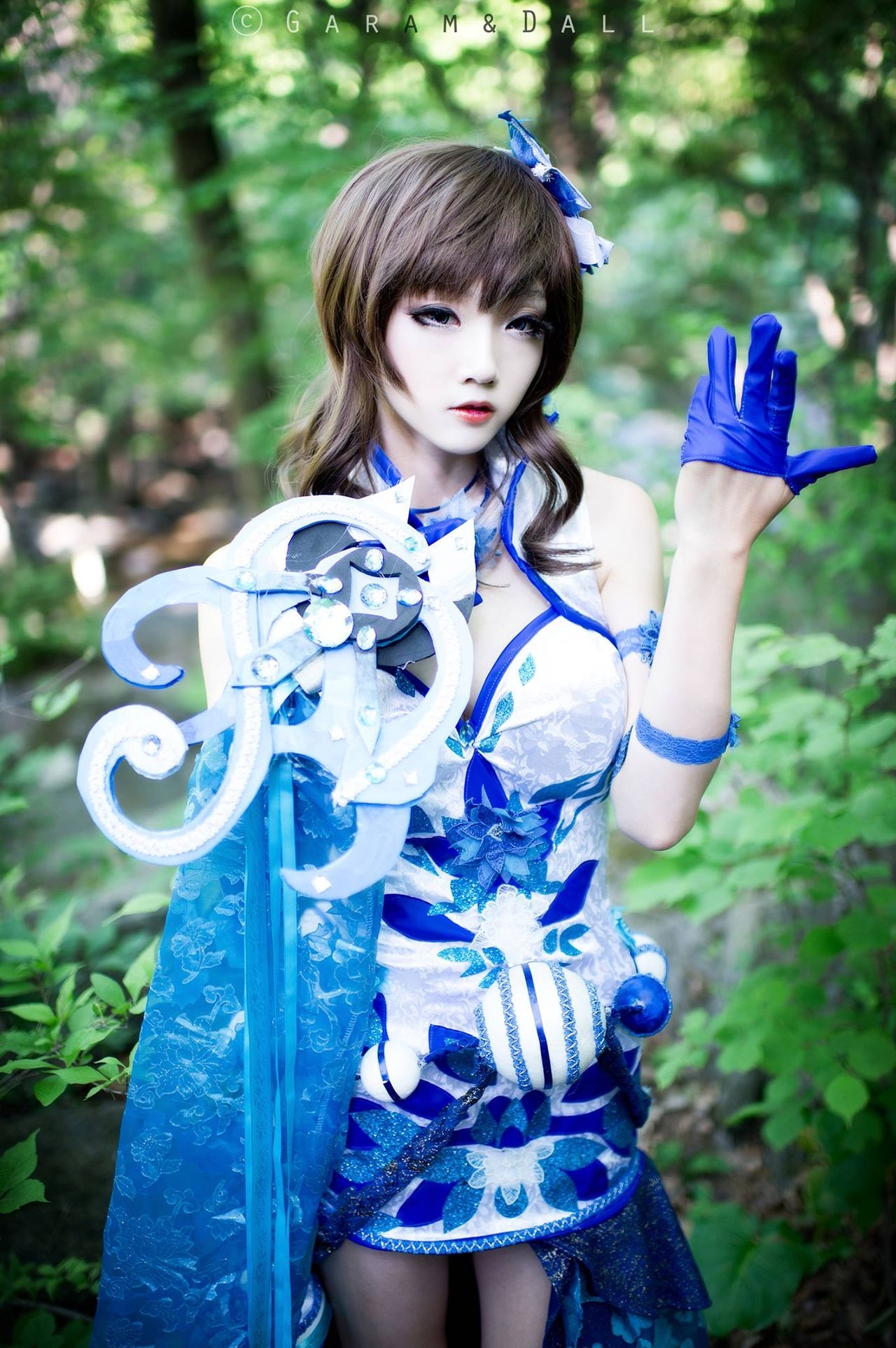 Force Master Blue Floral Bone China ver. - Blade & Soul by Miyuko 11