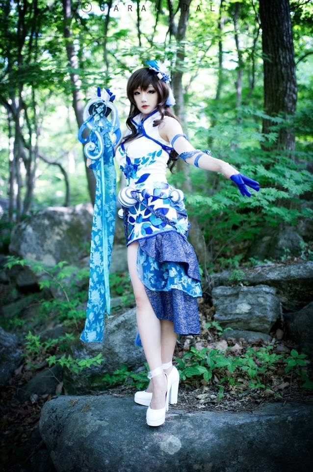 Force Master Blue Floral Bone China ver. - Blade & Soul by Miyuko 18