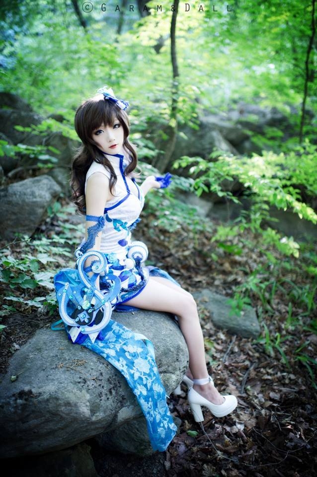 Force Master Blue Floral Bone China ver. - Blade & Soul by Miyuko 1