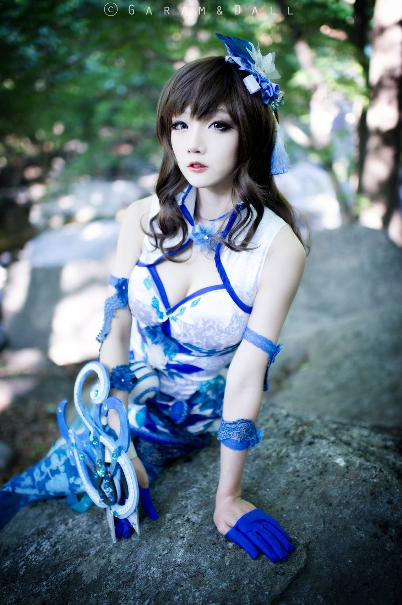 Force Master Blue Floral Bone China ver. - Blade & Soul by Miyuko 20