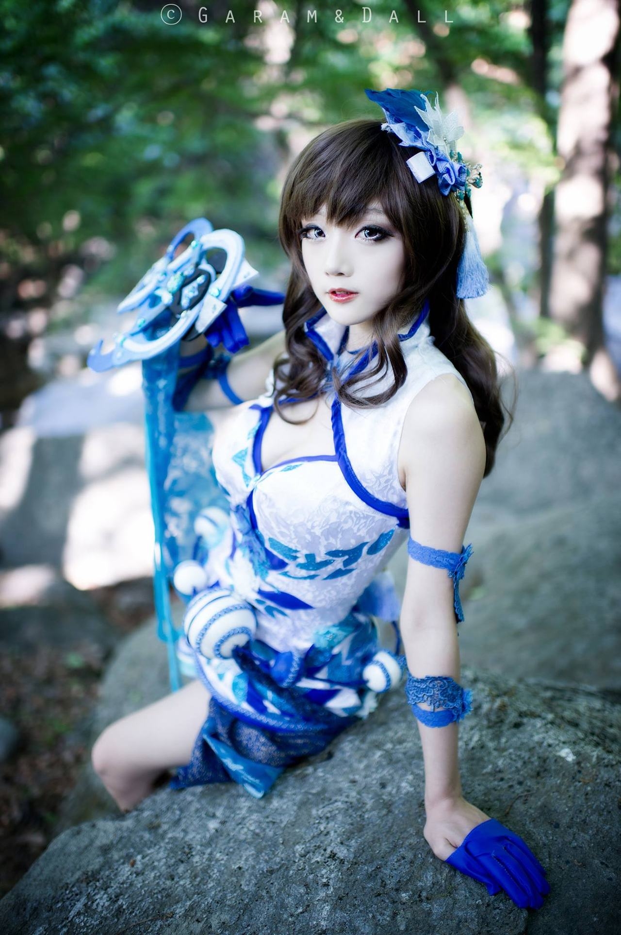 Force Master Blue Floral Bone China ver. - Blade & Soul by Miyuko 25