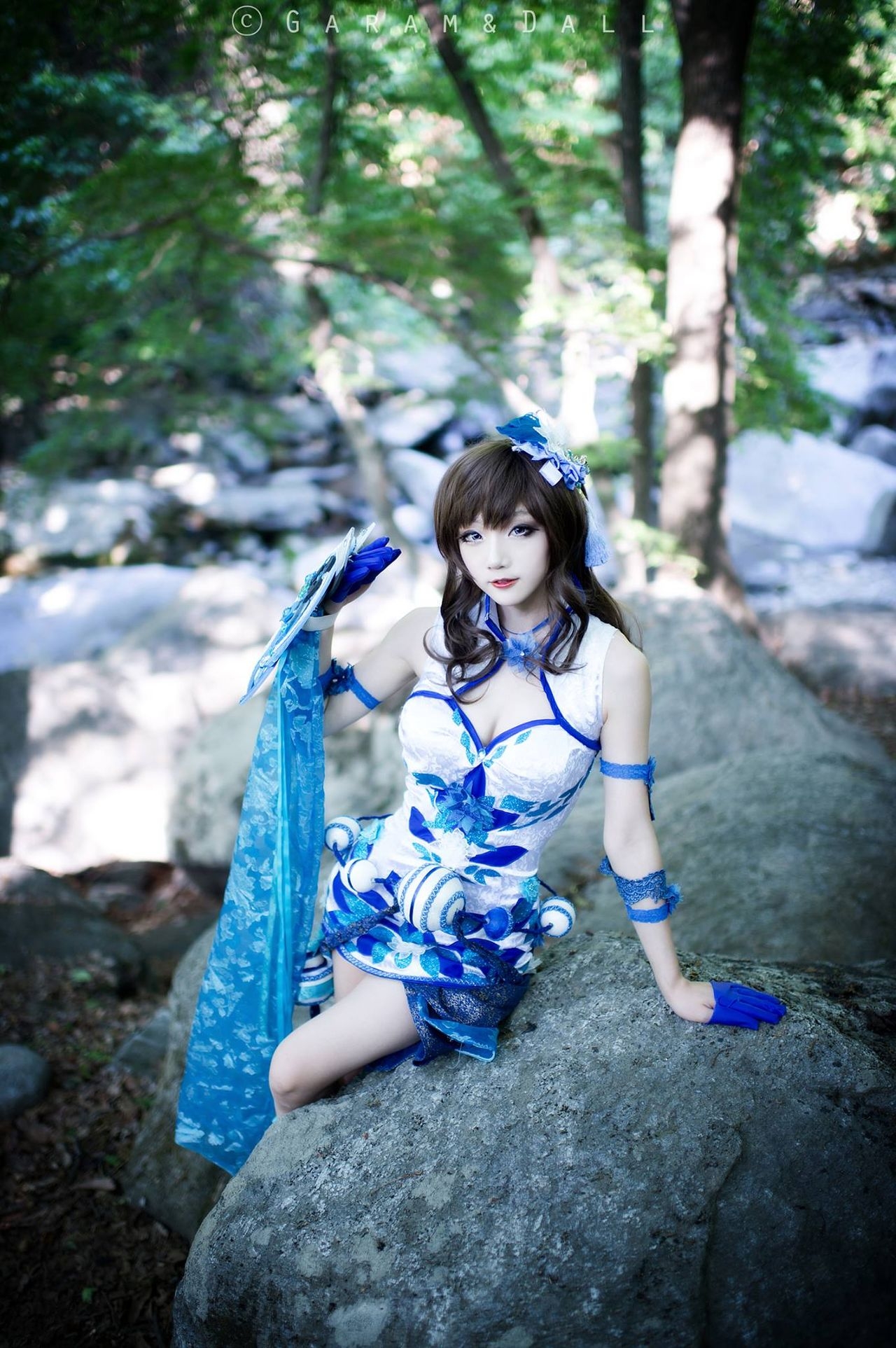 Force Master Blue Floral Bone China ver. - Blade & Soul by Miyuko 29