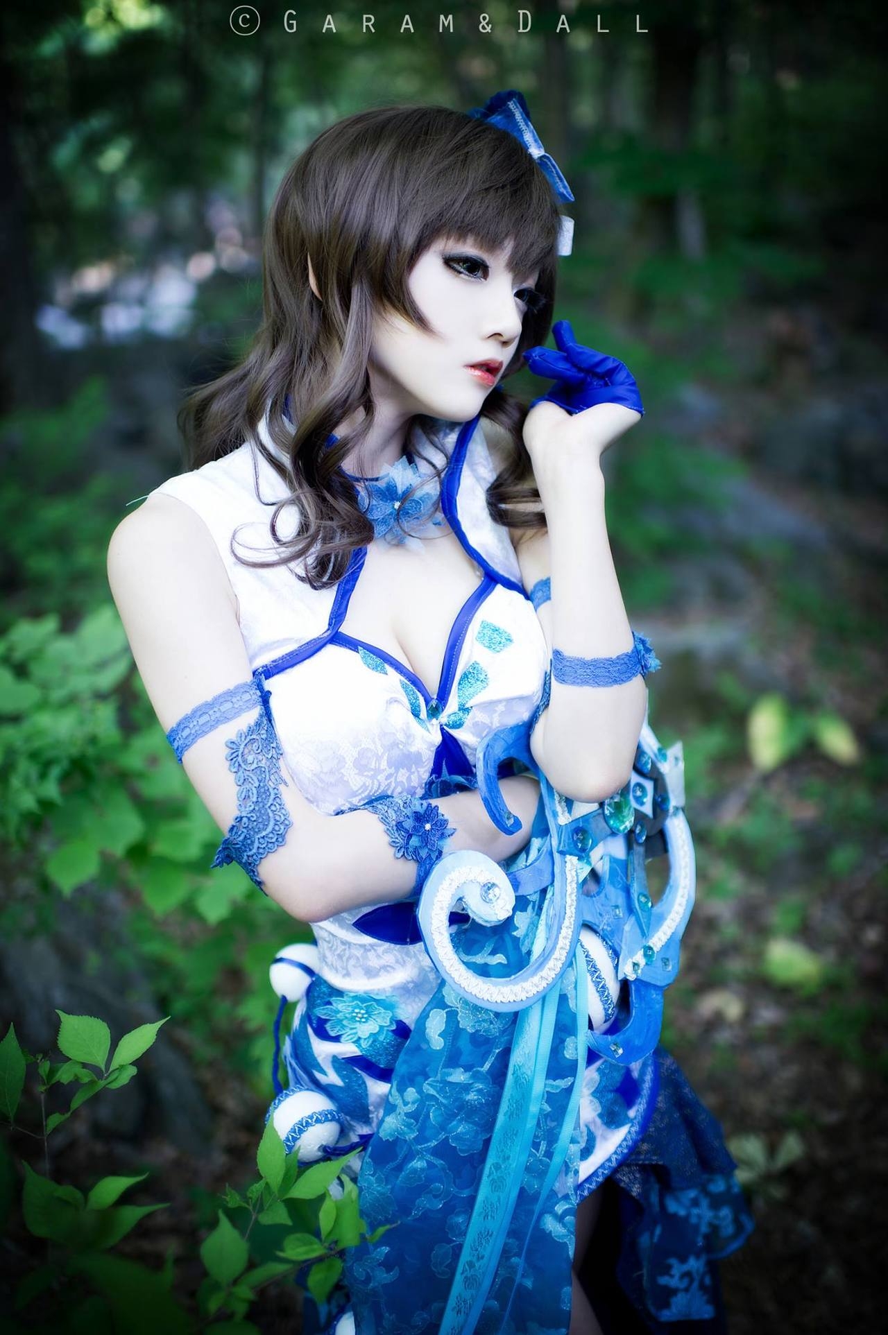 Force Master Blue Floral Bone China ver. - Blade & Soul by Miyuko 5
