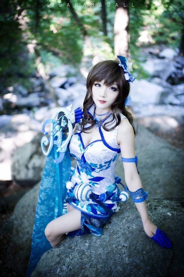 Force Master Blue Floral Bone China ver. - Blade & Soul by Miyuko 7