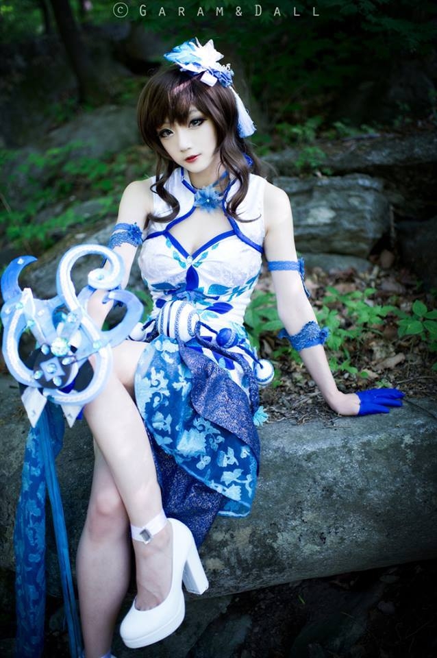 Force Master Blue Floral Bone China ver. - Blade & Soul by Miyuko 8