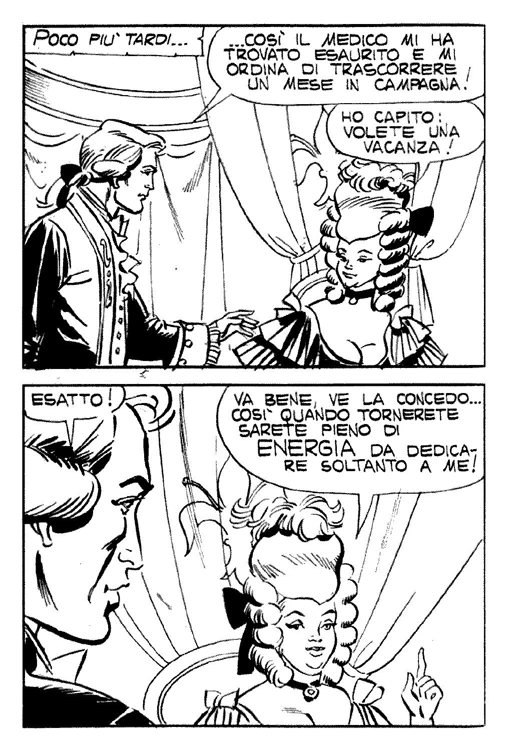 (Fumetti Erotici d'Epoca) (De Sade #027) Il molle scetro di re Luigi [Italian] 64