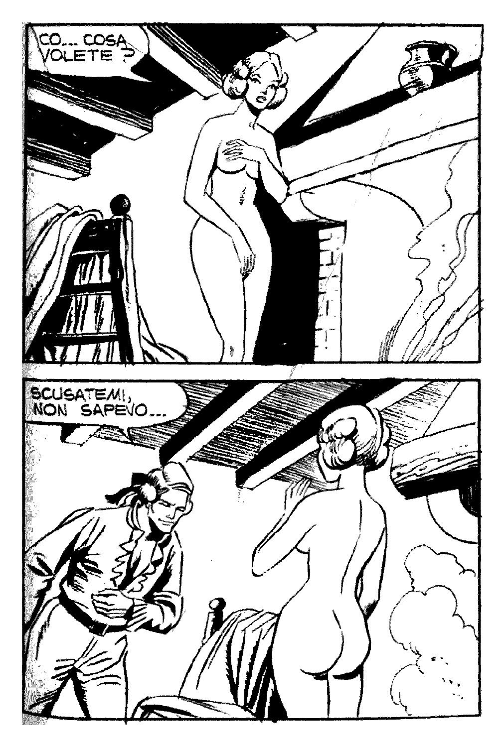 (Fumetti Erotici d'Epoca) (De Sade #027) Il molle scetro di re Luigi [Italian] 77