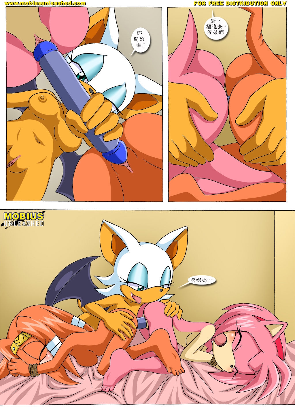 [Mobius Unleashed (Palcomix)] Rouge's Toys (chinese) 15