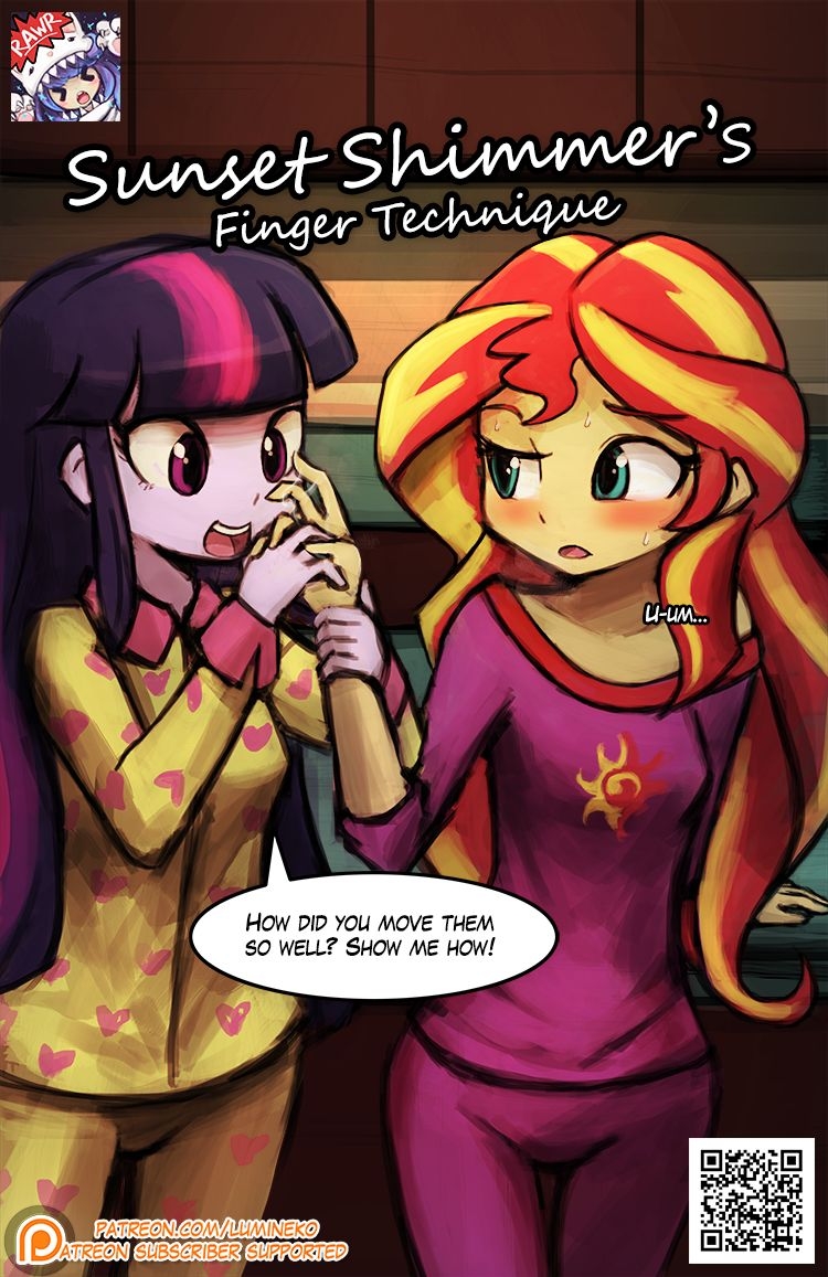 [Lumineko] Sunset Shimmer's Finger Technique (My Little Pony Friendship is Magic) 0