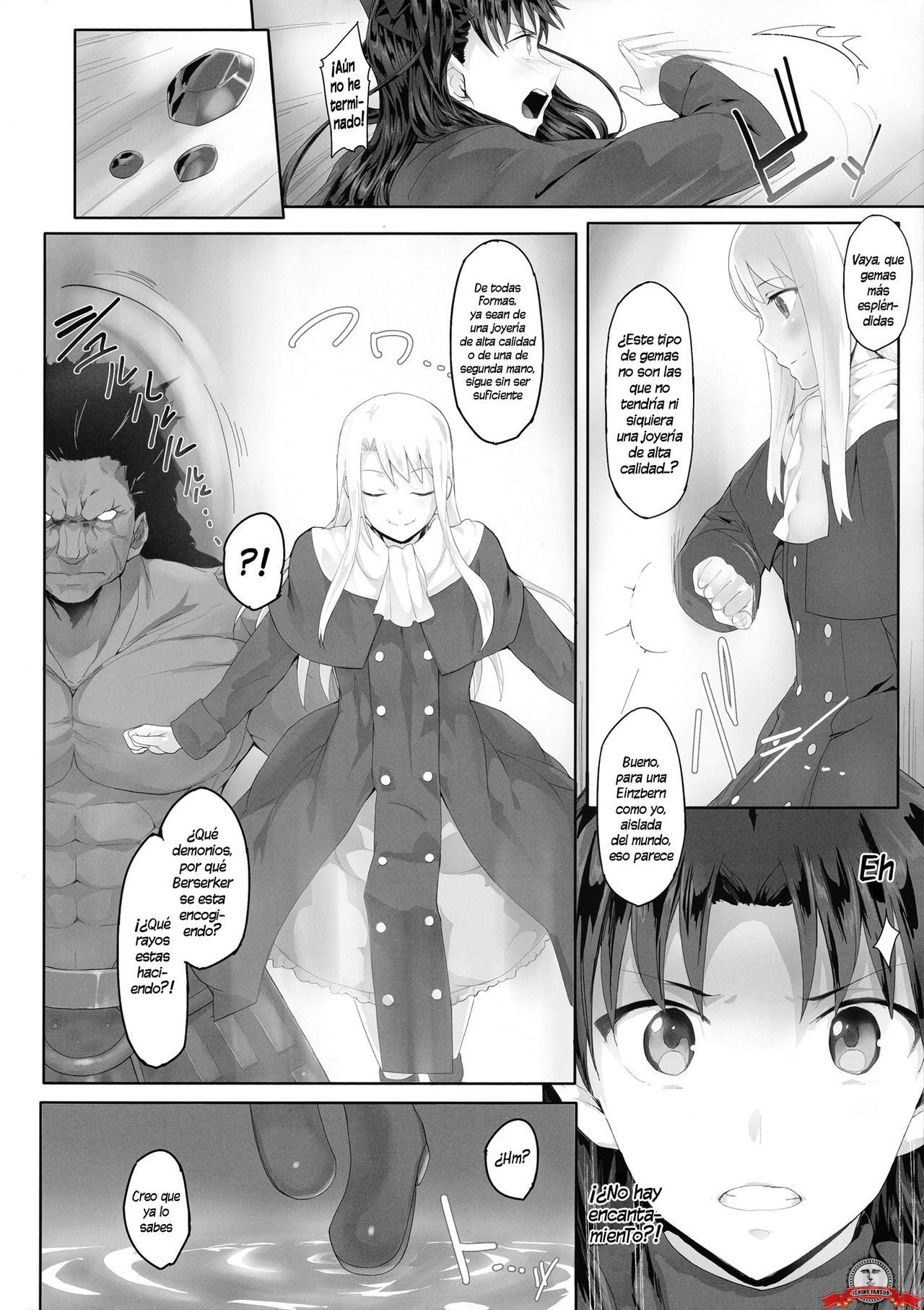 (COMIC1☆9) [Cior (ken-1)] Tosaka Rin ga Berserker ni Okasareru Hon (Fate/stay night) [Spanish] [InF] 5