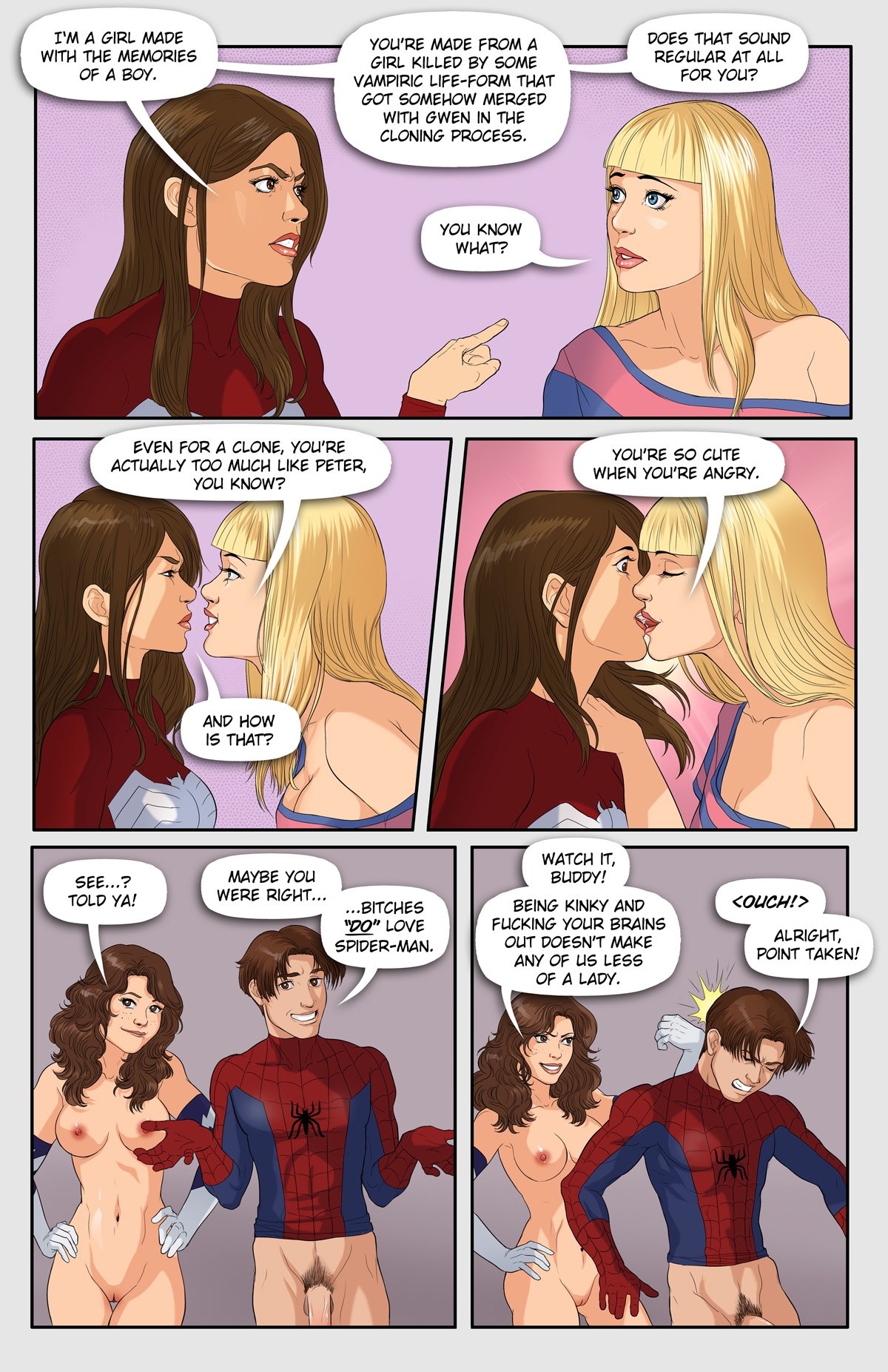 [Tracy Scops (Autumn Sakura)] Ultimate Spider-Man XXX 6 - Spidercest - what parker luck? (Spider-Man) 3