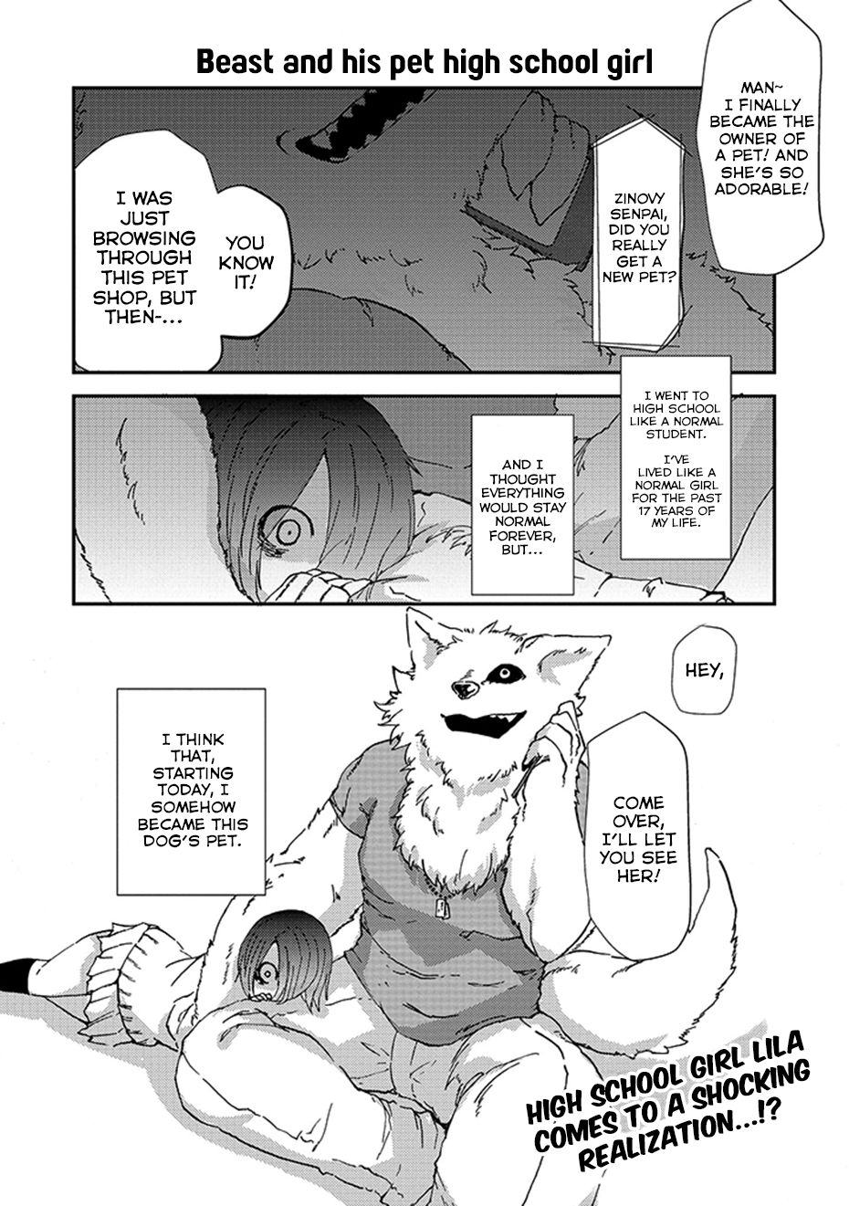 [Yakantuzura] The Beast and His Pet High School Girl Redux [English] (Updated: 7/13/15) 1
