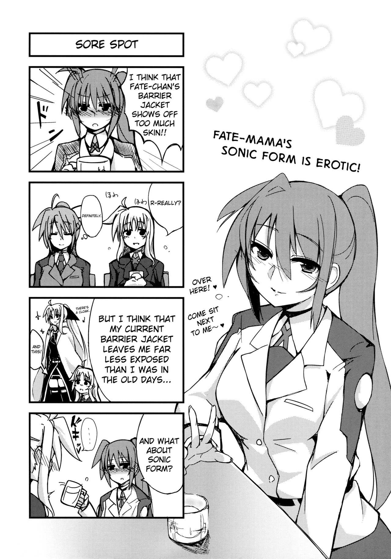 (Lyrical Magical SP) [Nagomi Kissa. (Akituti Shien)] Icha Icha wa Ouchi ni Kaette kara!!! (Mahou Shoujo Lyrical Nanoha) [English] [TheRon] 8