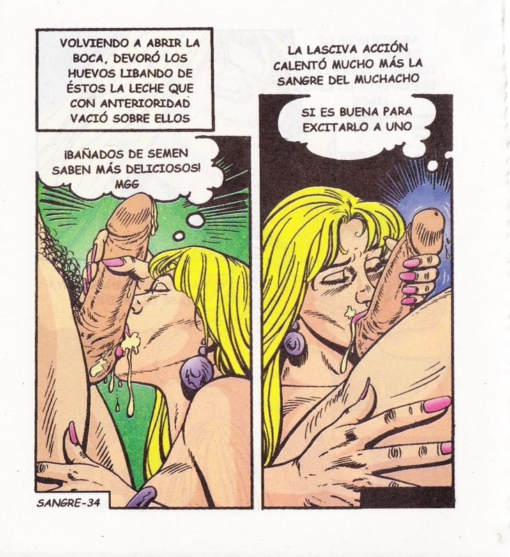 [XXX Mexican Comic] Sangre Caliente 0258 [Uncensored] 35