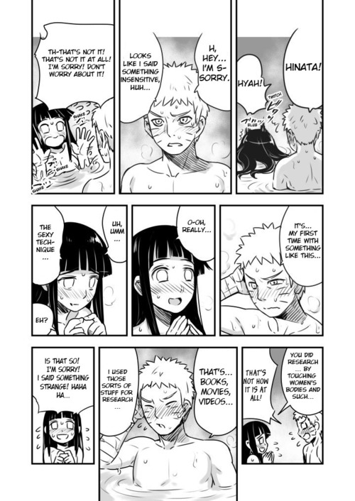[774 House (774)] NaruHina Icha Love Manga `Hinata no Senaka' (Naruto) [English] 10