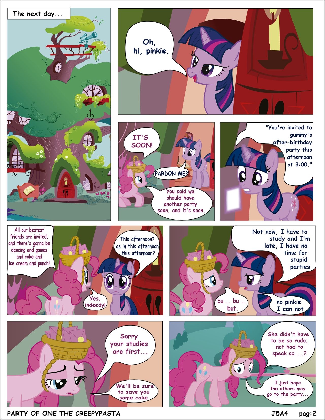 [j5a4] Party Of One (My Little Pony: Friendship is Magic) [English] 2