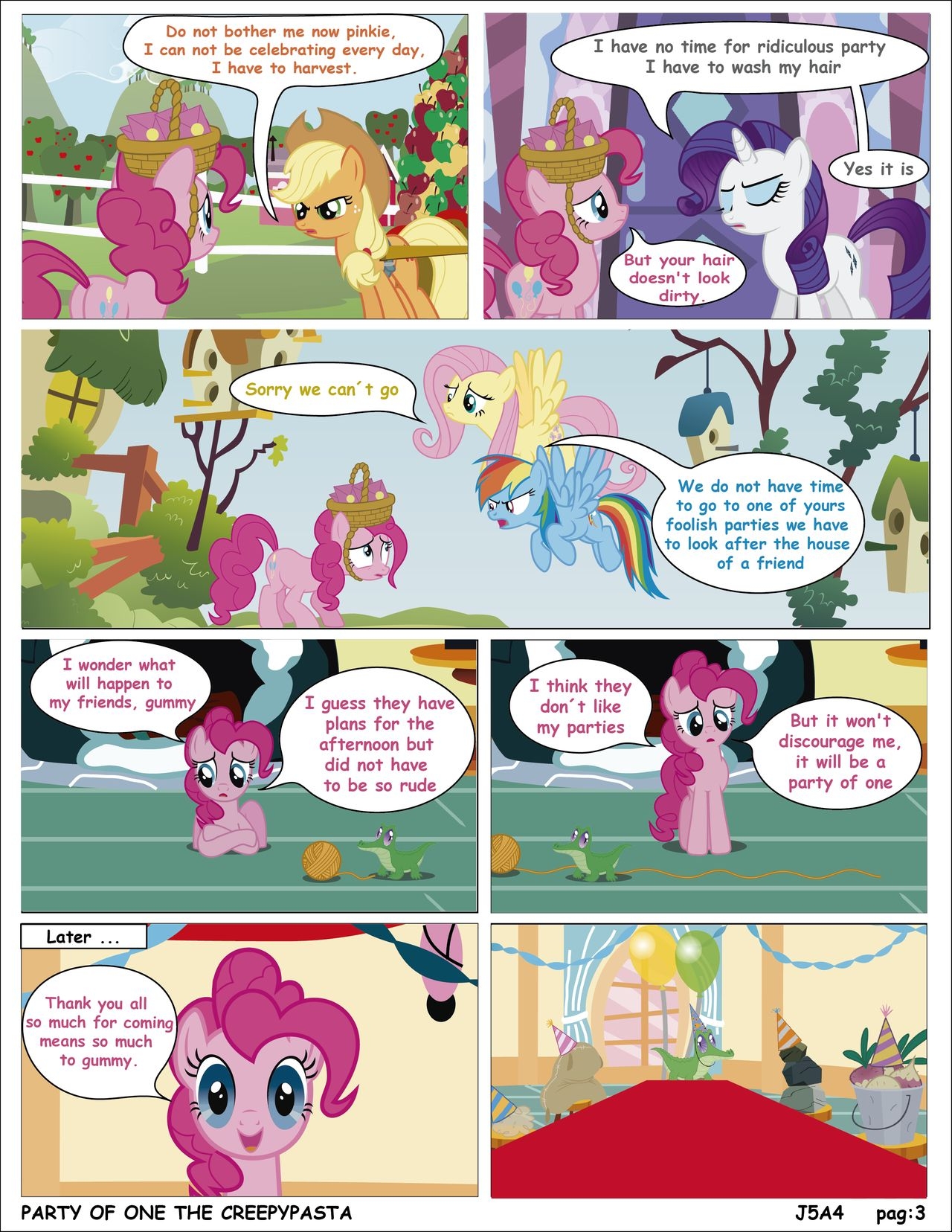 [j5a4] Party Of One (My Little Pony: Friendship is Magic) [English] 3