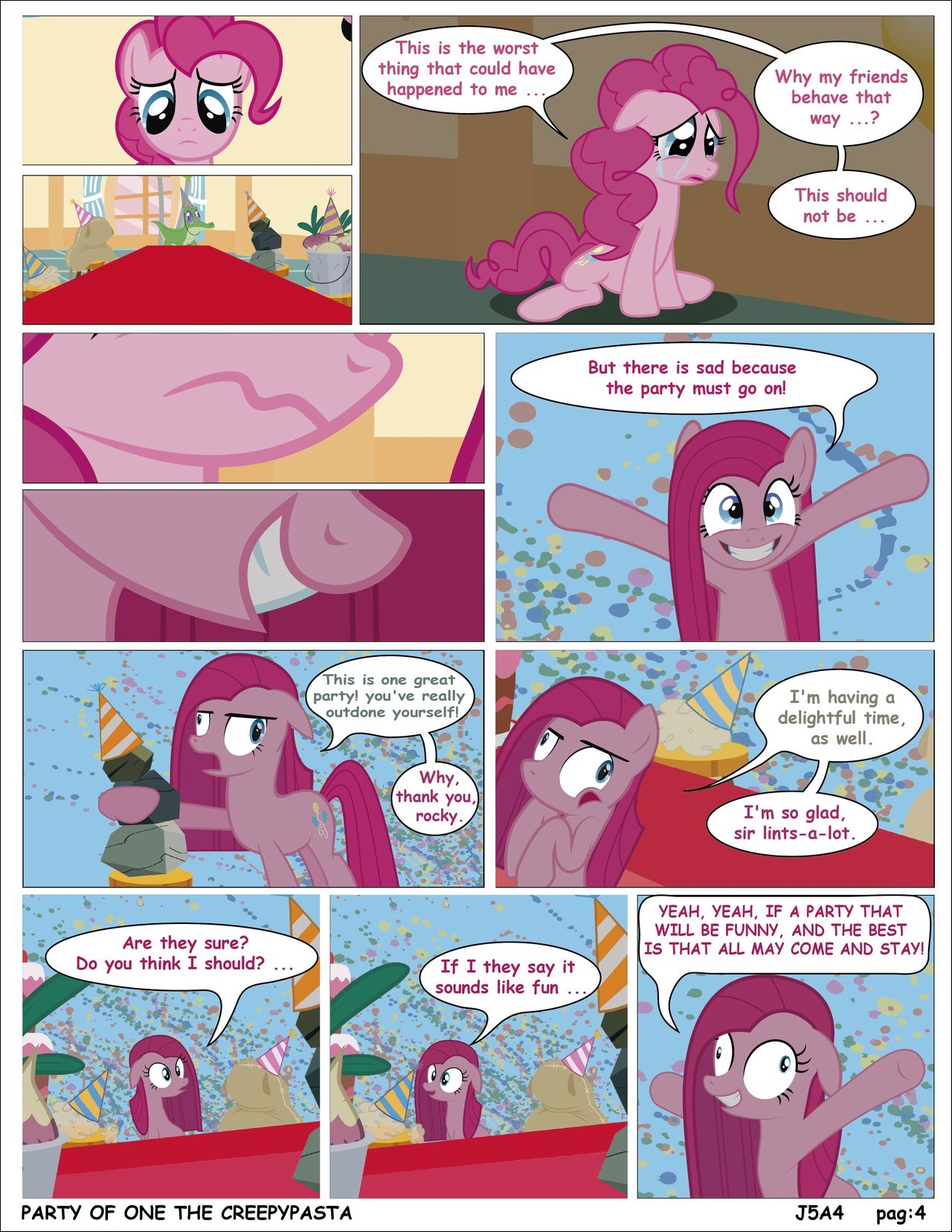 [j5a4] Party Of One (My Little Pony: Friendship is Magic) [English] 4