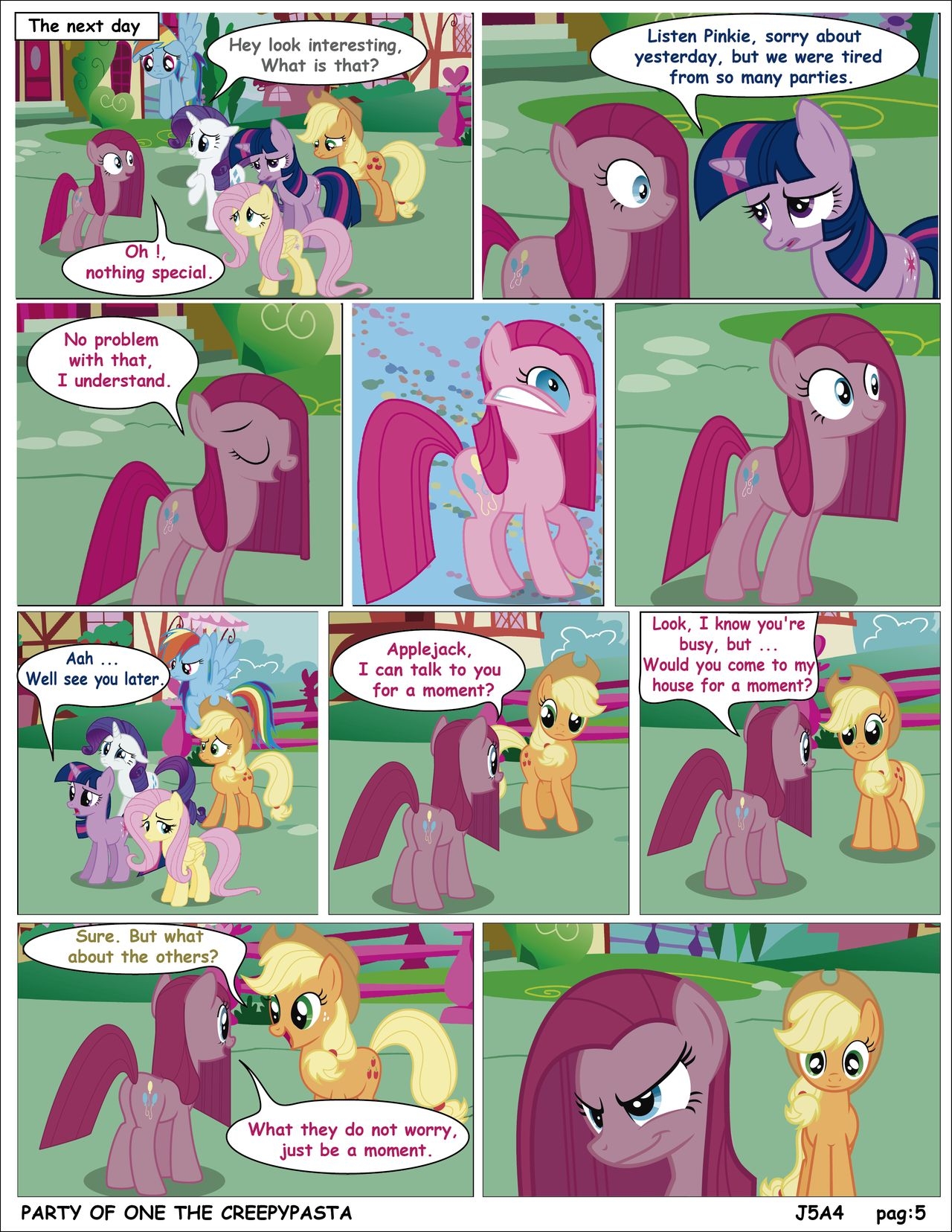 [j5a4] Party Of One (My Little Pony: Friendship is Magic) [English] 5