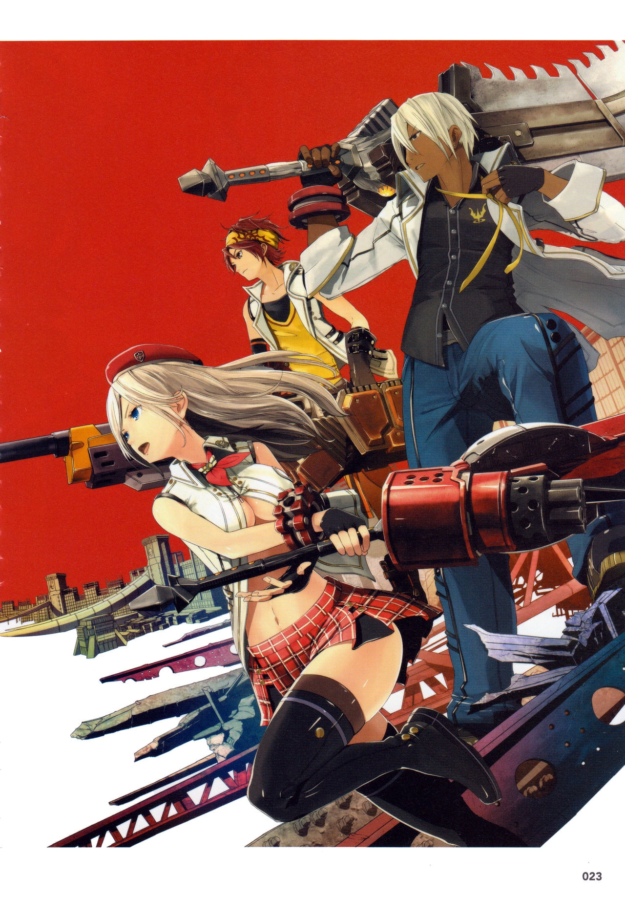 God Eater Burst & God Eater 2 Visual Artwooks 25