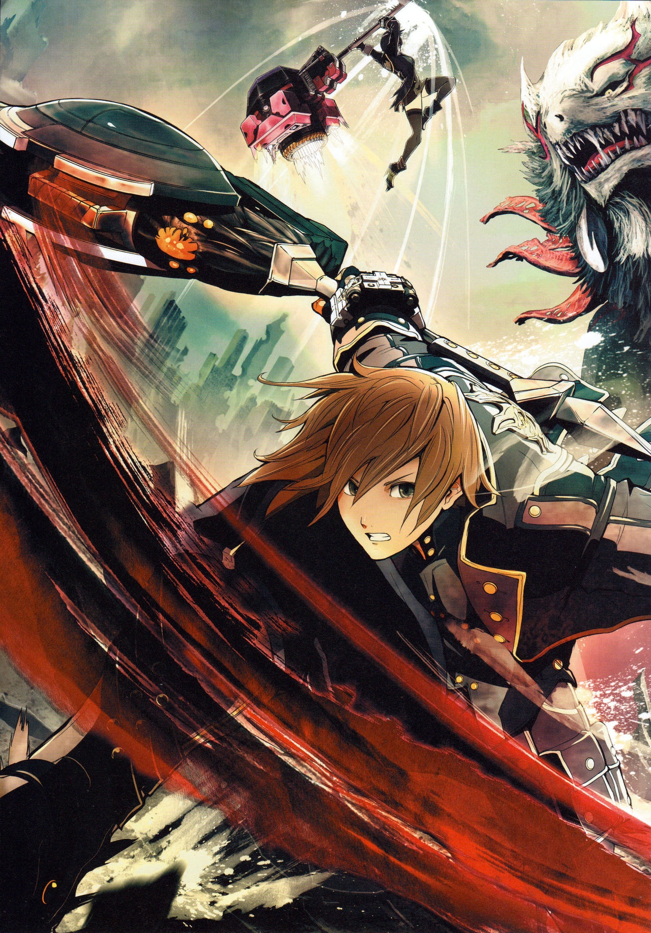 God Eater Burst & God Eater 2 Visual Artwooks 26