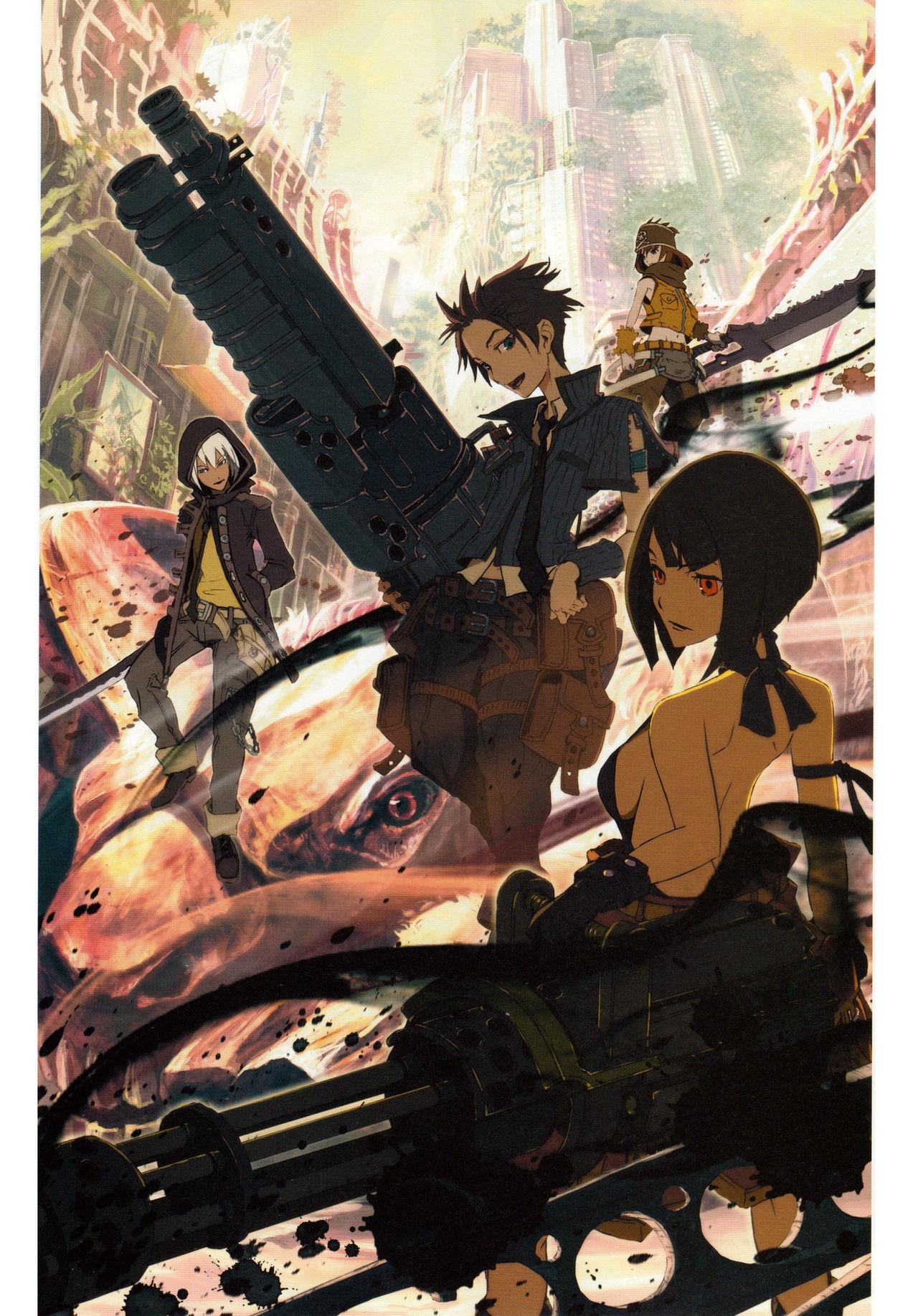 God Eater Burst & God Eater 2 Visual Artwooks 35