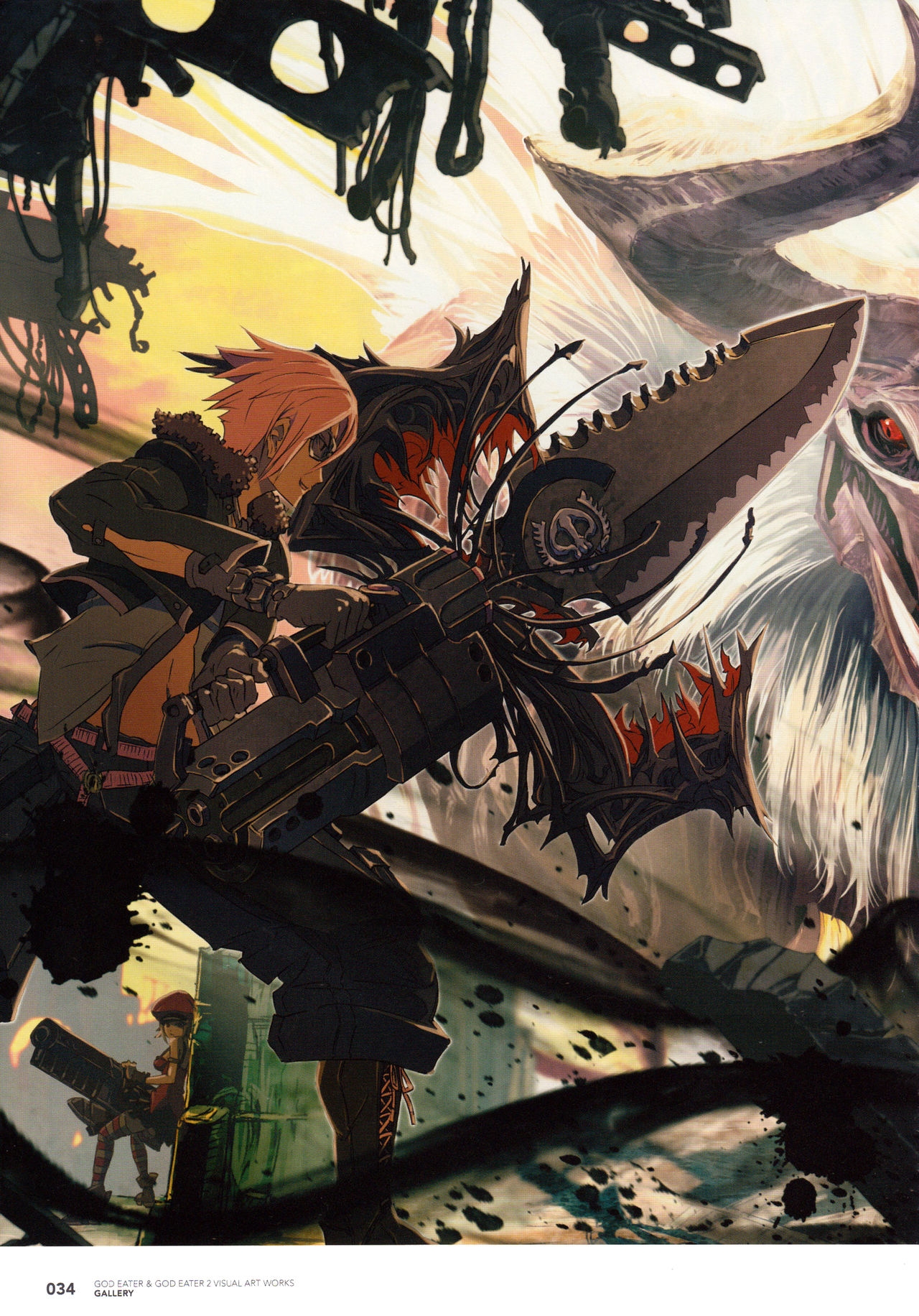 God Eater Burst & God Eater 2 Visual Artwooks 36