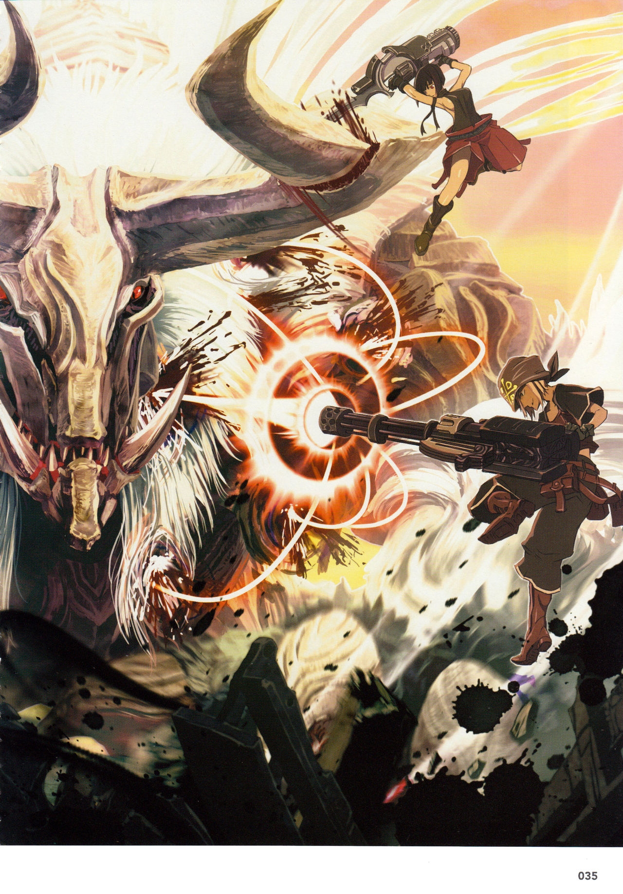 God Eater Burst & God Eater 2 Visual Artwooks 37