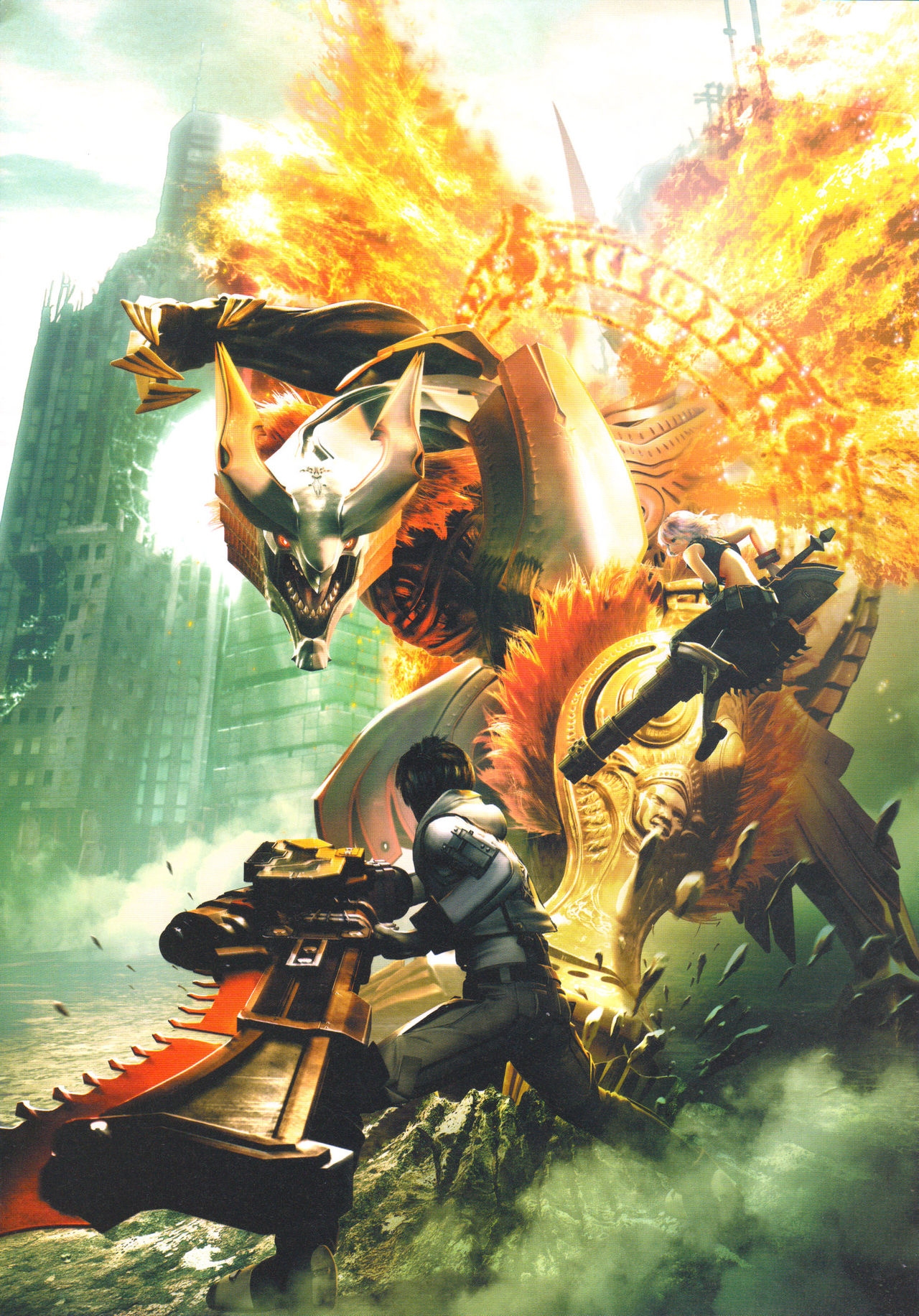 God Eater Burst & God Eater 2 Visual Artwooks 8